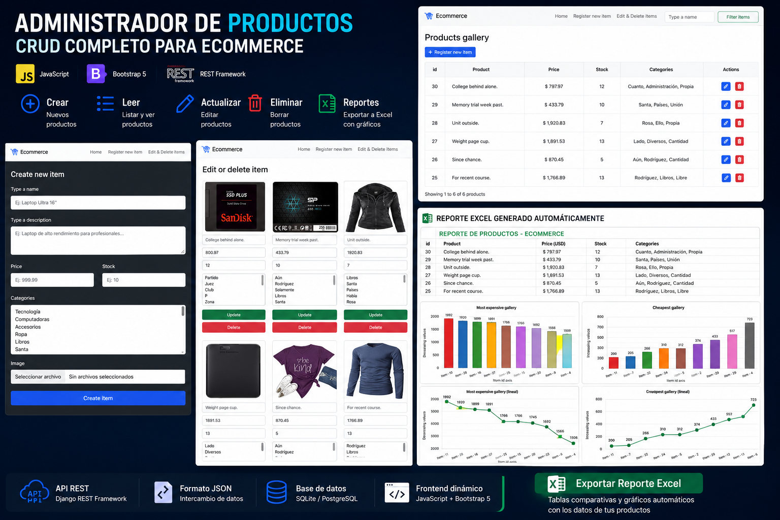 Ecommerce screenshot